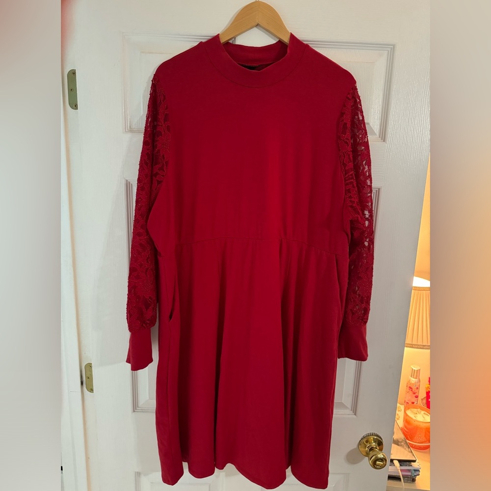 Red dress